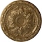 Ekena Millwork Baile Ceiling Medallion (Fits Canopies up to 3 1/4"), Hand-Painted Pale Gold, 20"OD x 1 5/8"P CM20BLPAS - alternate 1
